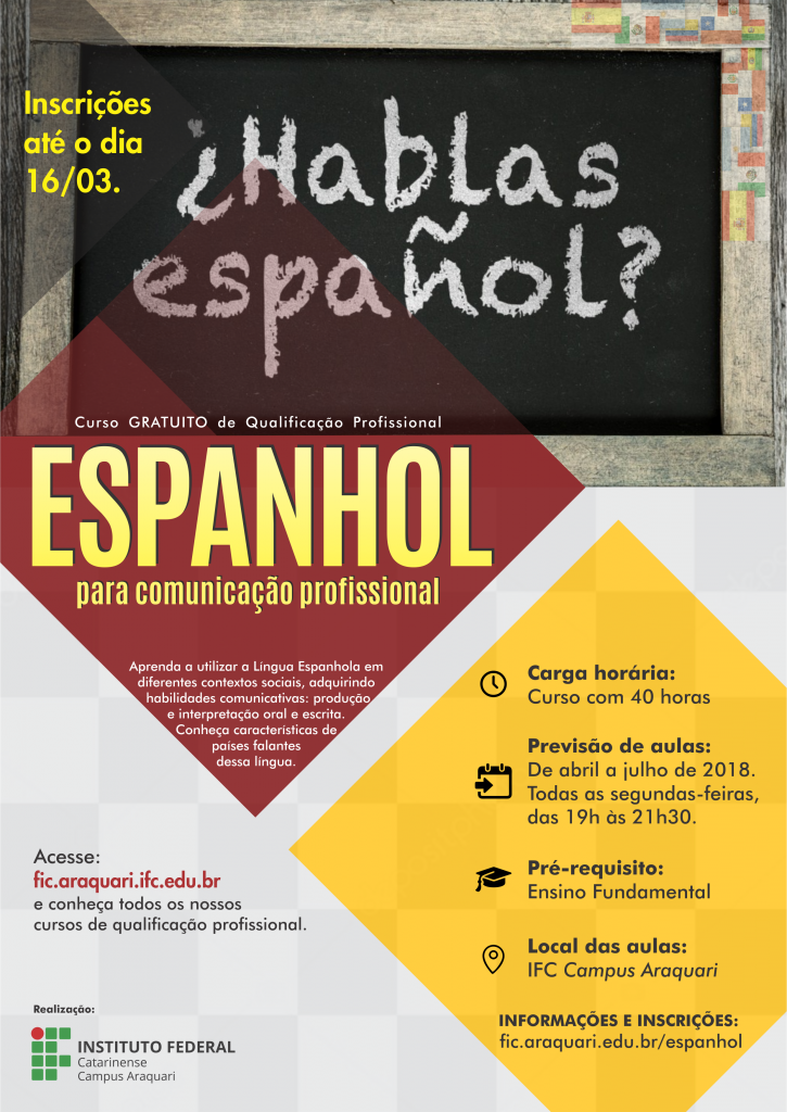 Aulas básicas de espanhol